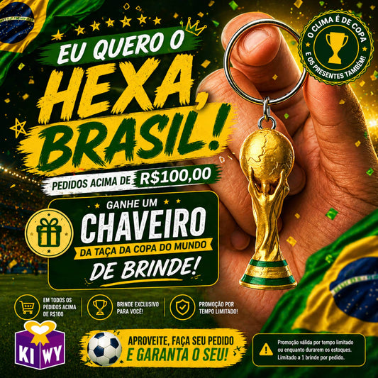 Eu quero o hexa, Brasil!