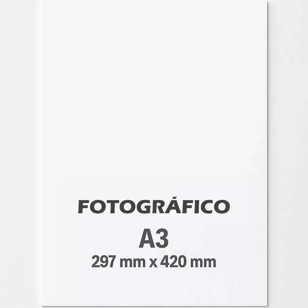 Impressão Papel Fotográfico A3