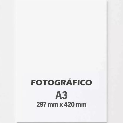 Impressão Papel Fotográfico A3