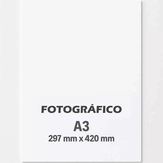 Impressão Papel Fotográfico A3