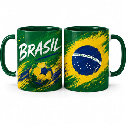 Caneca Brasil - Várias Estampas (Cerâmica)