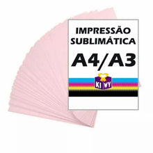 Impressão Sublimática A4 ou A3