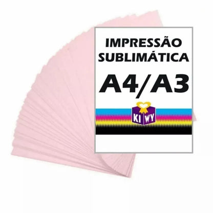 Impressão Sublimática A4 ou A3
