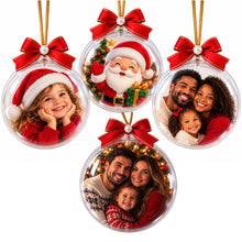 Esfera de Natal Personalizada com Foto