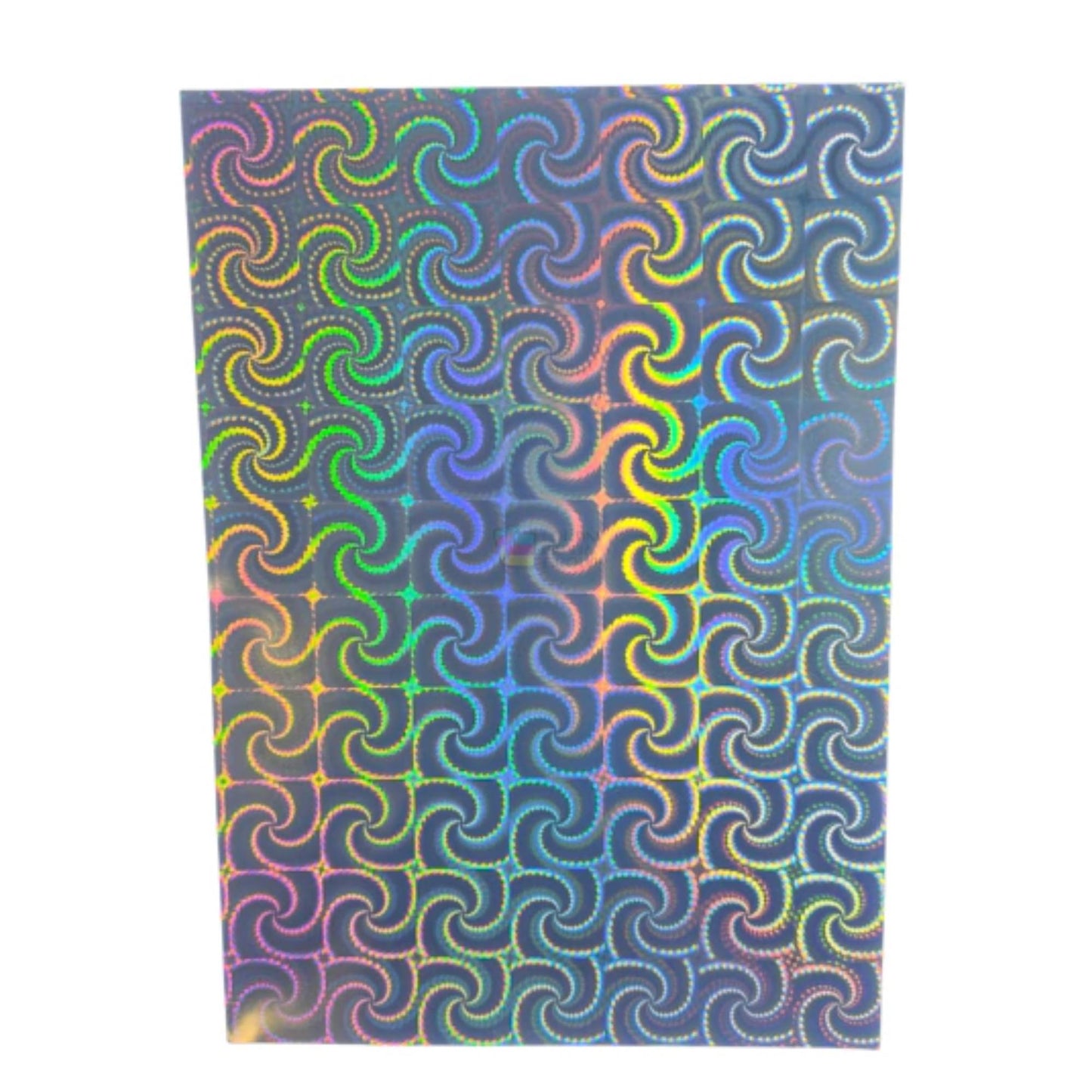 Impressão em Vinil Holográfico (Adesivo A4)