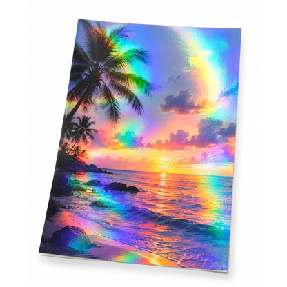 Impressão em Vinil Holográfico (Adesivo A4)