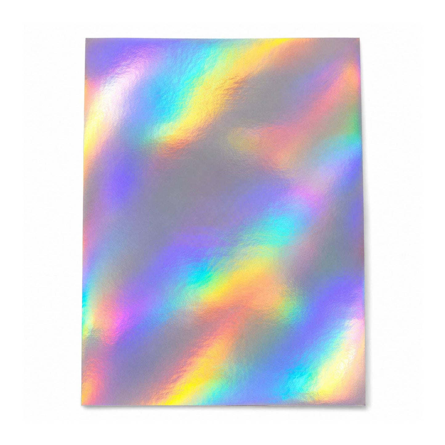 Impressão em Vinil Holográfico (Adesivo A4)