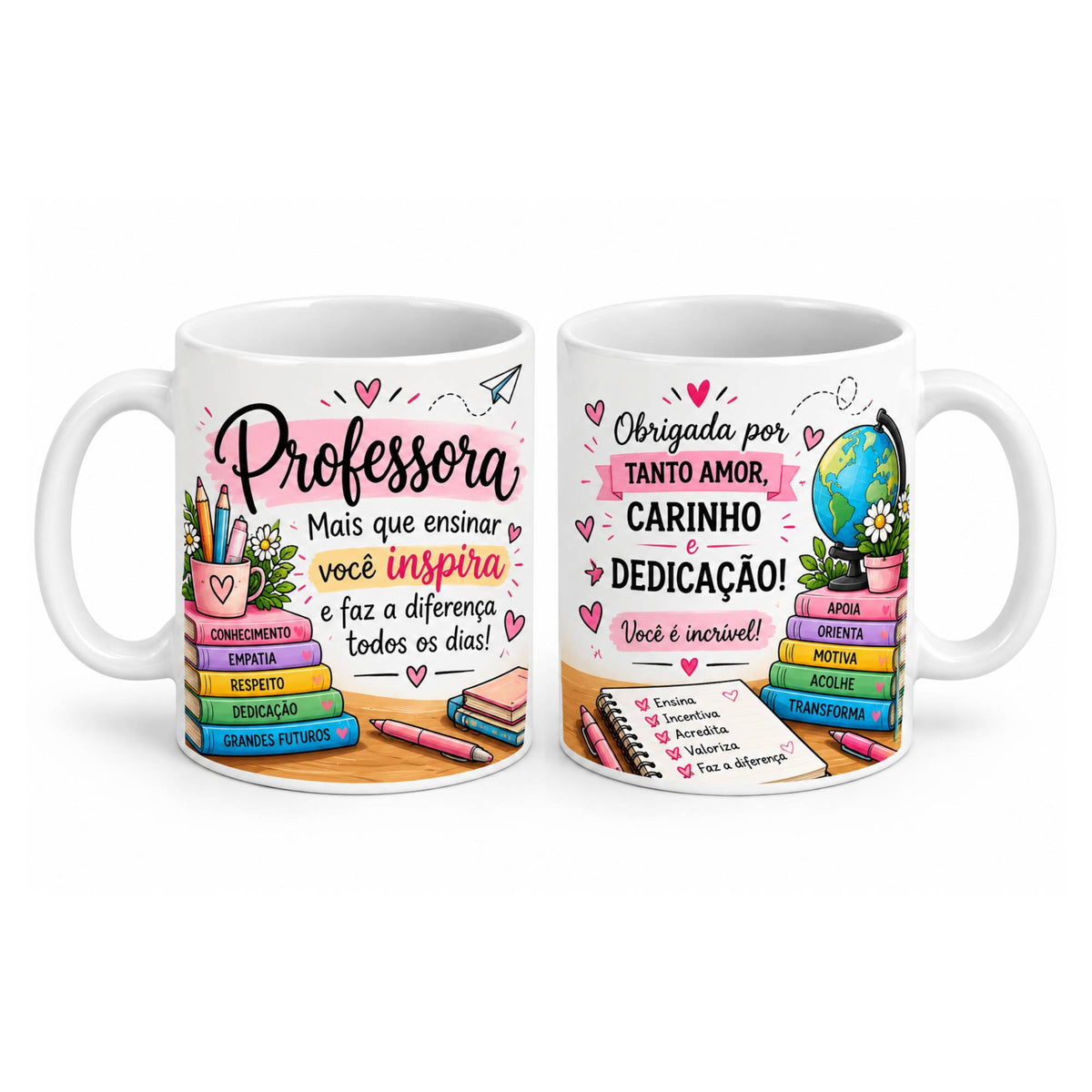 Caneca Dia dos Professores (Vários Modelos)