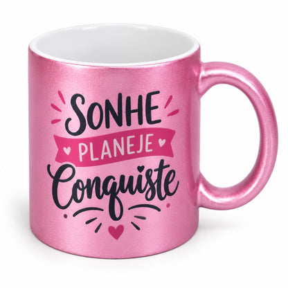 Caneca Cromada Personalizada