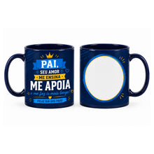 Caneca Dia dos Pais com Foto - Modelo 1 (Cerâmica)