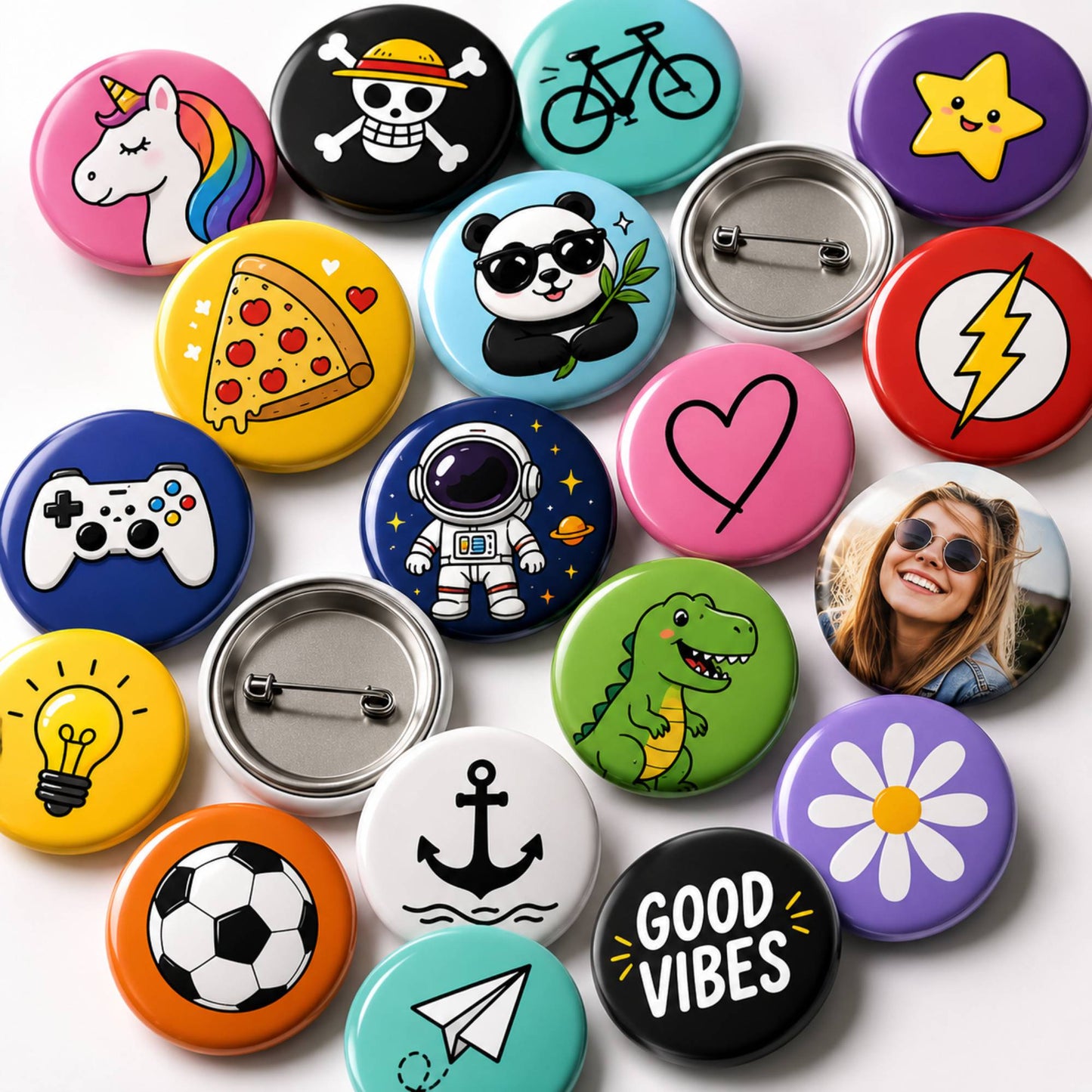 Bottons Personalizados (Boton / Button / Broche)