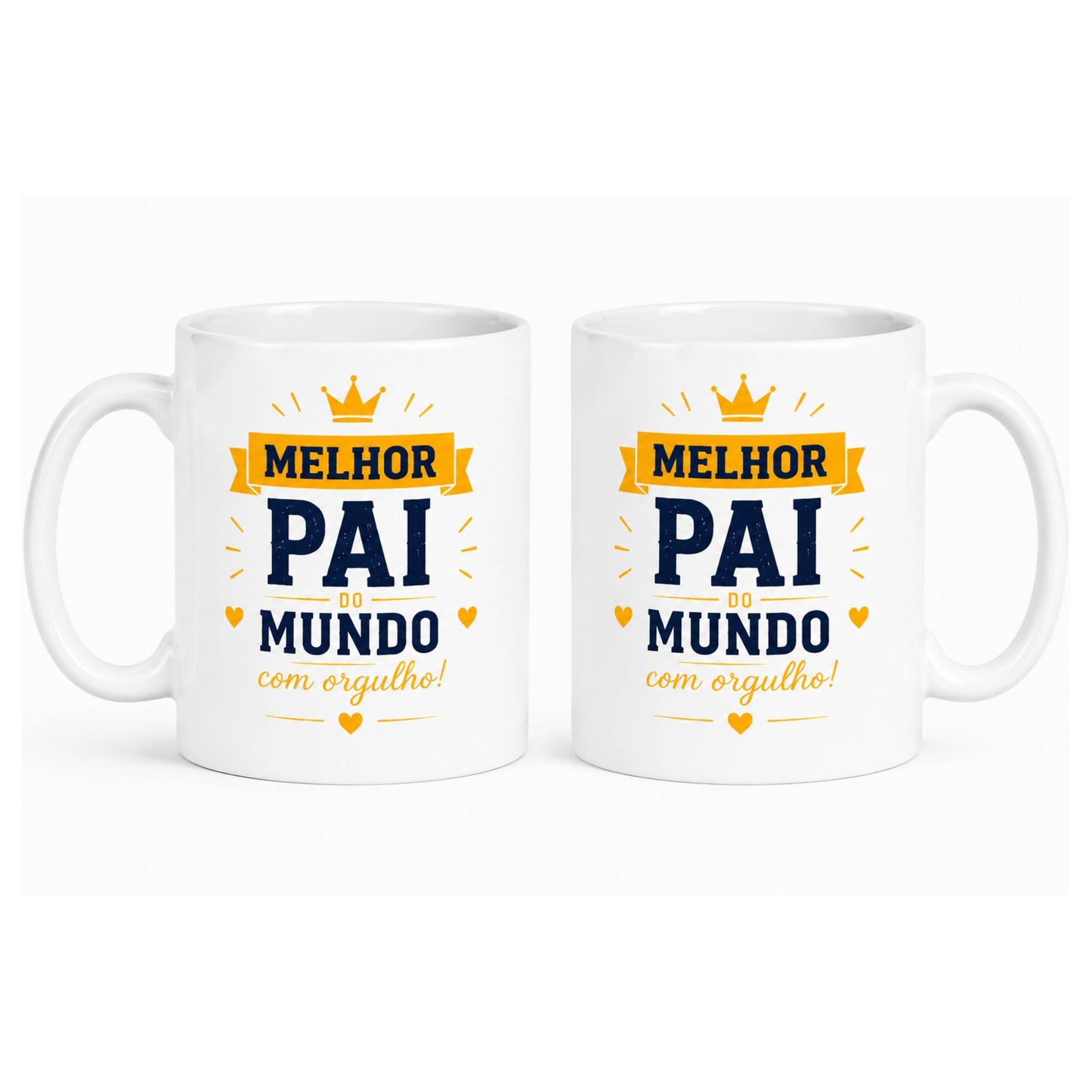 Caneca Dia dos Pais - Modelo 3 (Cerâmica)