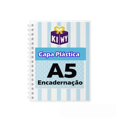 Apostila A5 - Impressão e Encadernação (Colorida)
