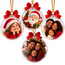 Esfera de Natal Personalizada com Foto - Papelaria & Escritório